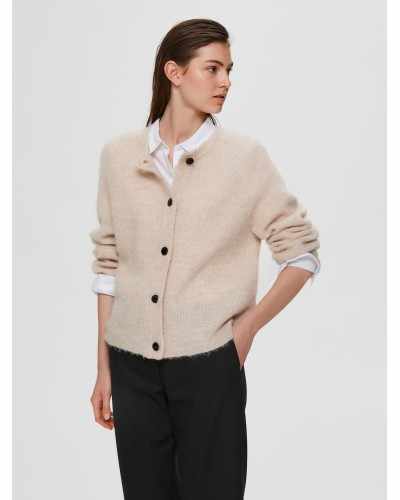 LULU LS KNIT SHORT CARDIGAN