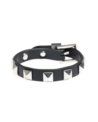 Leather Stud Bracelet