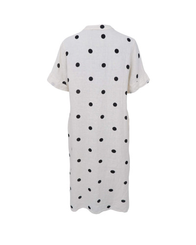 Melina Pitkä pellavamekko